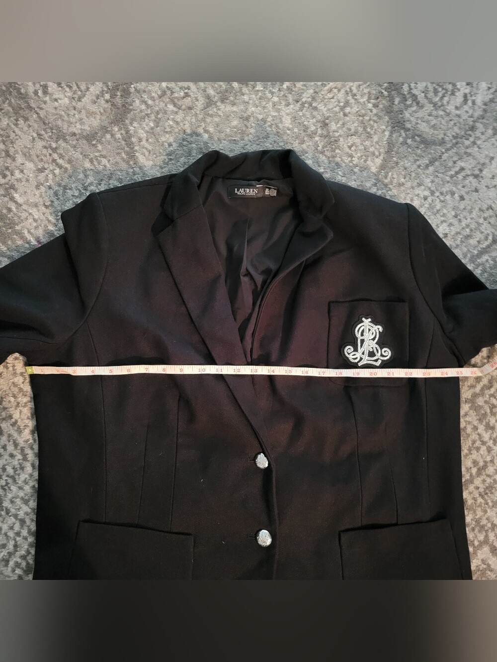 Ralph Lauren Bullion Jacquard Blazer Size 3X - Picture 11 of 16